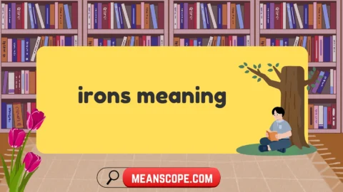 irons meaning