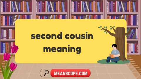 second cousin meaning