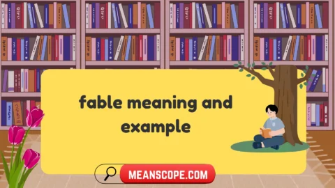fable meaning and example