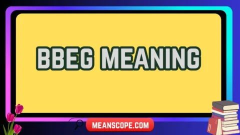 bbeg meaning