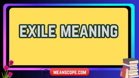 exile meaning