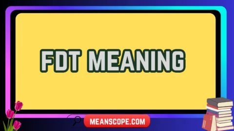 fdt meaning