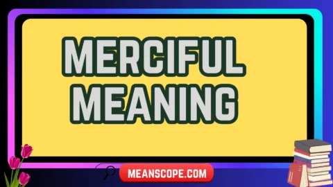 merciful meaning