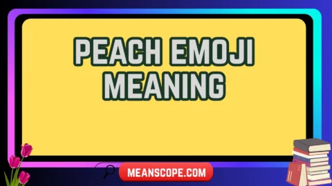 peach emoji meaning