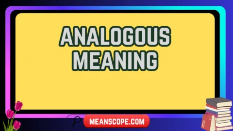 analogous meaning