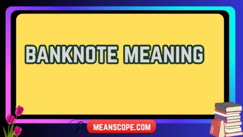 banknote meaning
