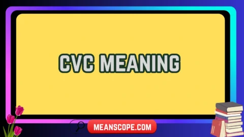 cvc meaning