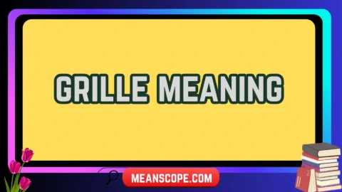 grille meaning