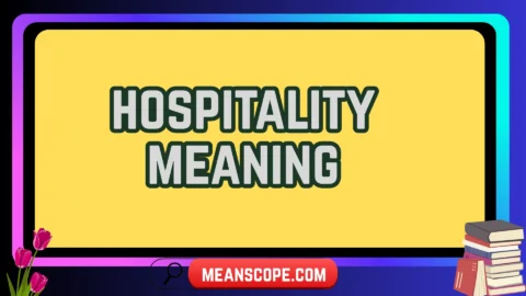 hospitality meaning