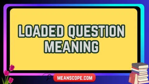 loaded question meaning