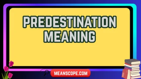 predestination meaning