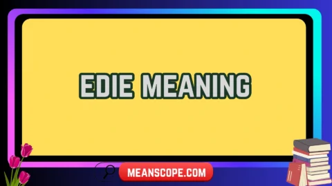 edie meaning