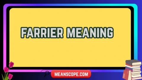 farrier meaning