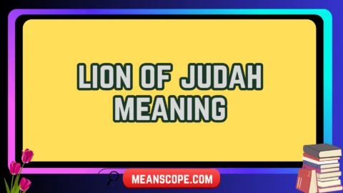 lion of judah meaning