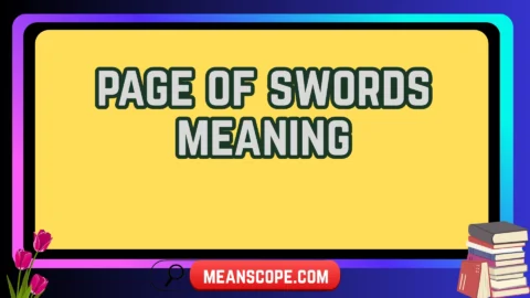 page of swords meaning